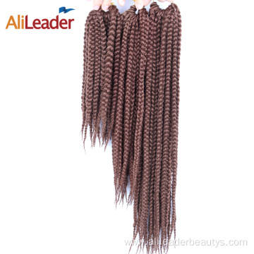 Crotchet Box Braid Ombre Synthetic Twist Hair Extension